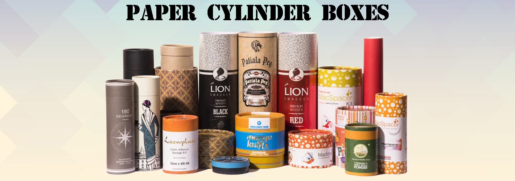Paper Cylinder Boxes, Paper Rounder Boxes, Paper Tube Boxes