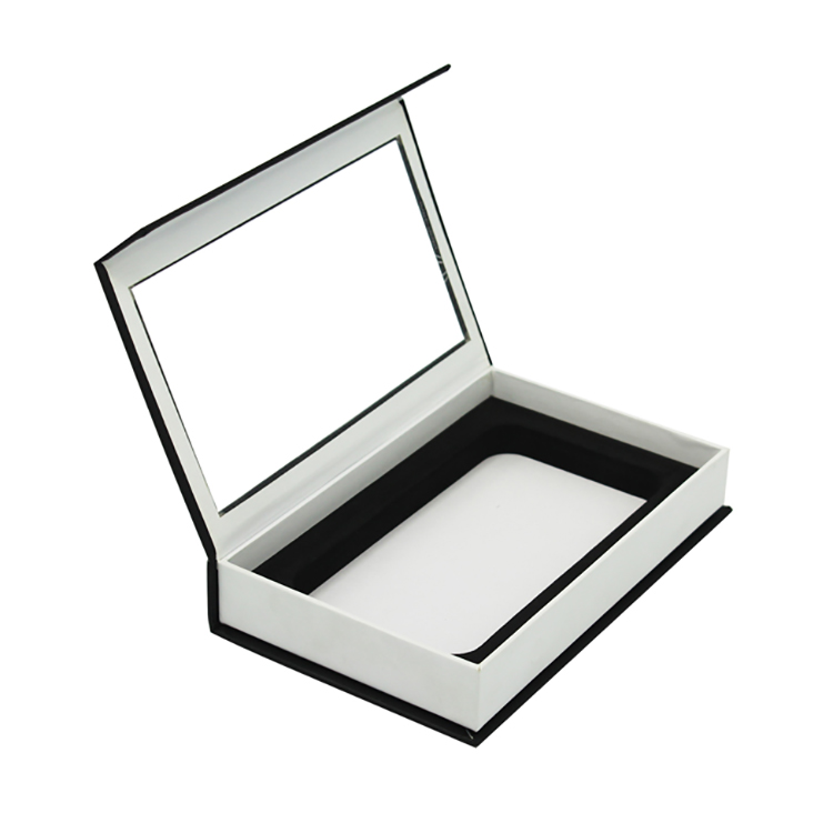 Magnetic Jewelry Gift Boxes Packaging Magnetic Closure Gift Box for Gemstone with Clear Window