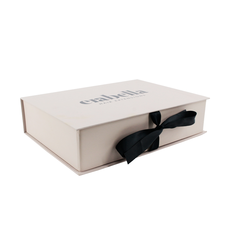 luxury black folding magnetic gift box packaging shoe clothes dress flat fold cardboard gift box