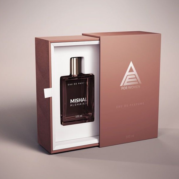 Wholesale Luxury Cosmetics Perfume Bottle Boxes Custom Paper Drawer Perfume Gift Packaging Box With Logo