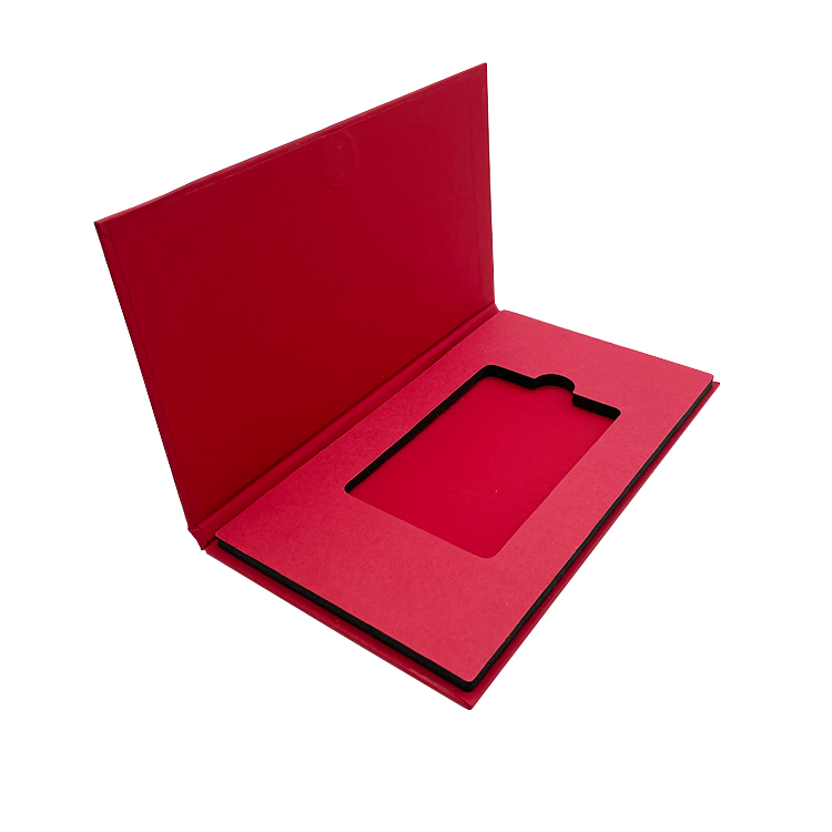 Wholesale Custom Logo Gift Card Boxes Packaging Credit Card Vip Card Business Card Board Box Holder