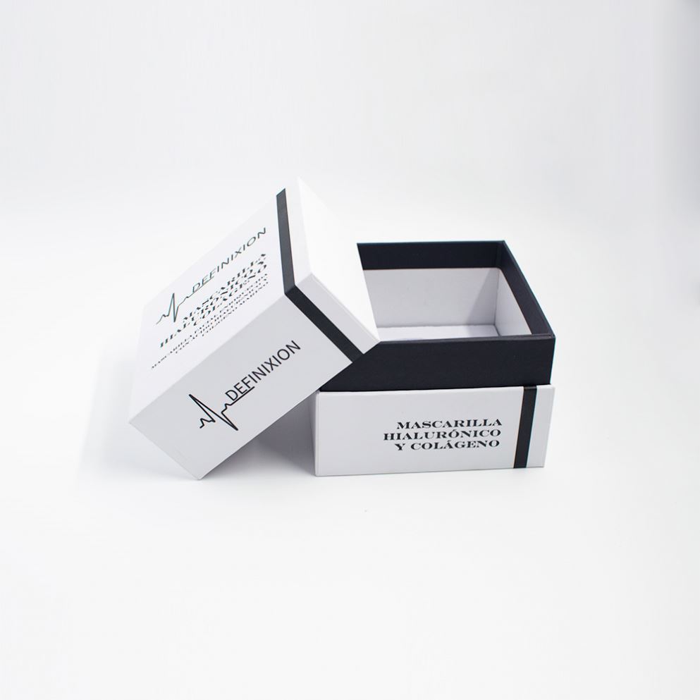 Custom Gift Box High-end Luxury Small Cosmetic Jar And Bottle Perfume Sample Collapsible Packaging Boxes For Face Cleaning Cream